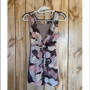 BcbgMaxazria Sleeveless, Tie in Back Top Size S